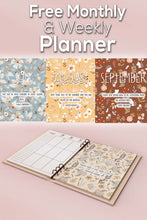 Load image into Gallery viewer, Floral 2023 Planner Digital Or Print
