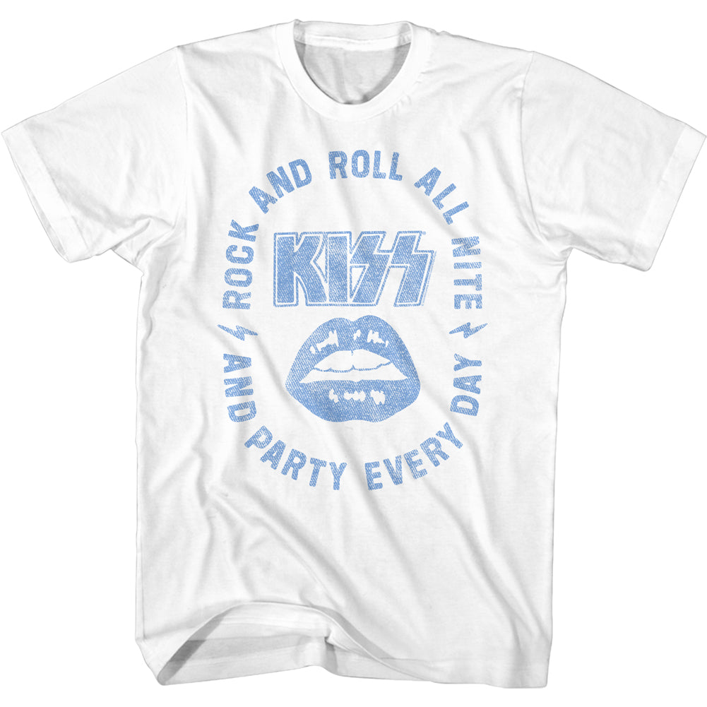 Licensed KISS Rock and Roll all night Band Tee