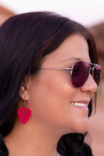 Load image into Gallery viewer, Groupie Love Red Single Earrings
