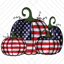 Load image into Gallery viewer, American Flag Pumpkin PNGs

