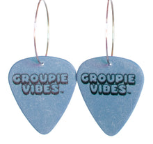 Load image into Gallery viewer, Groupie Vibes Blue Single Earrings
