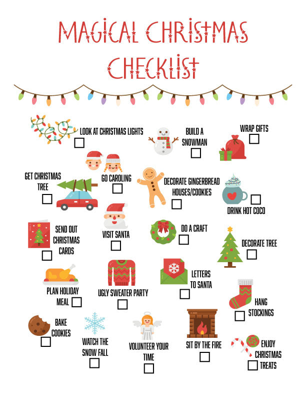 Magical Christmas Checklist