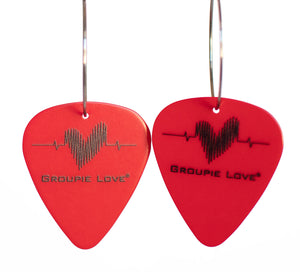 Groupie Love Red Single Earrings