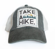 Load image into Gallery viewer, Take A Hike Patch Trucker Cap
