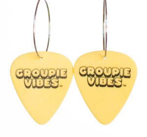 Groupie Vibes Yellow Single Earrings